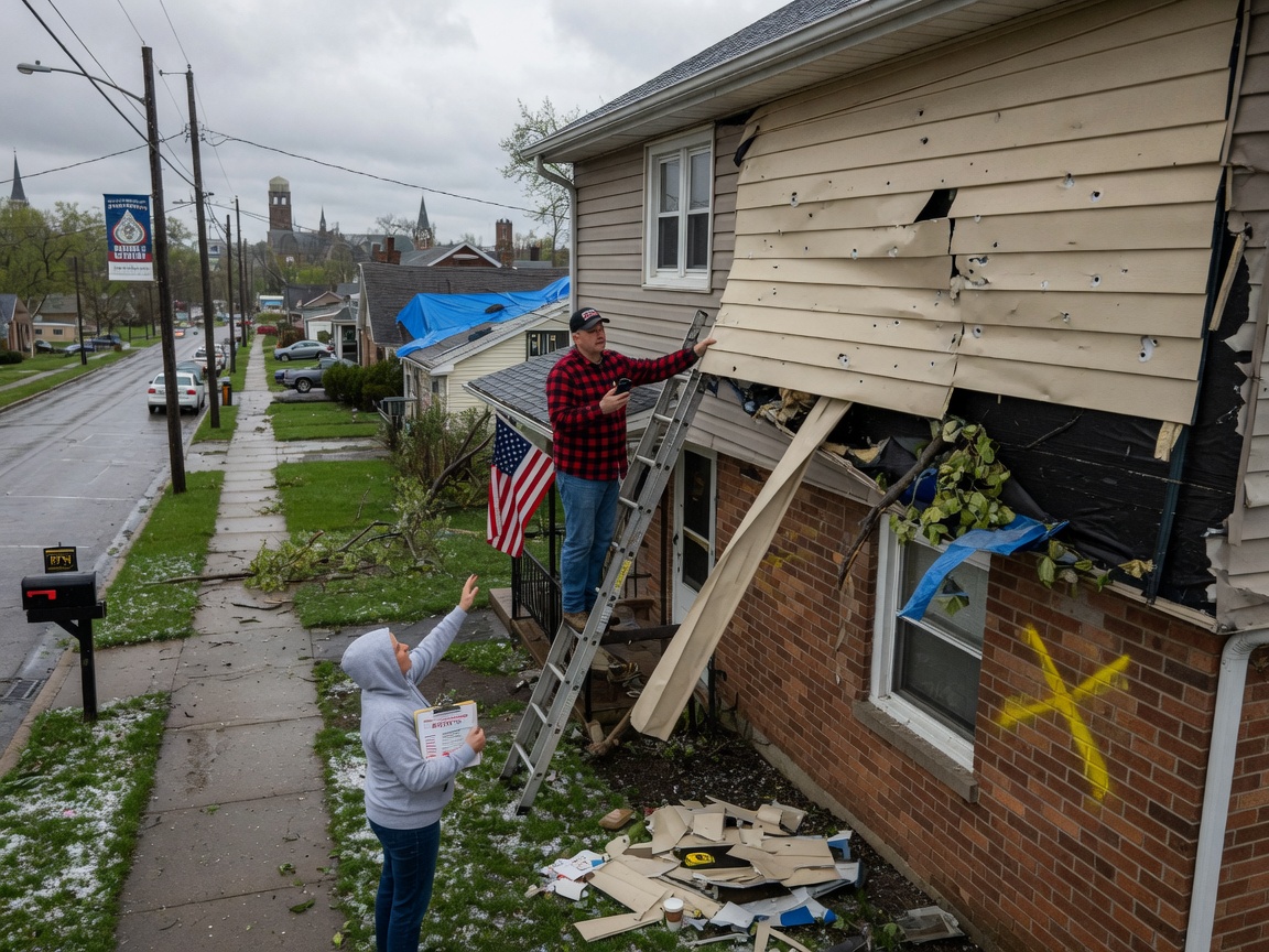 What to Do After Hail or Wind Damages Your Siding in Fort Wayne